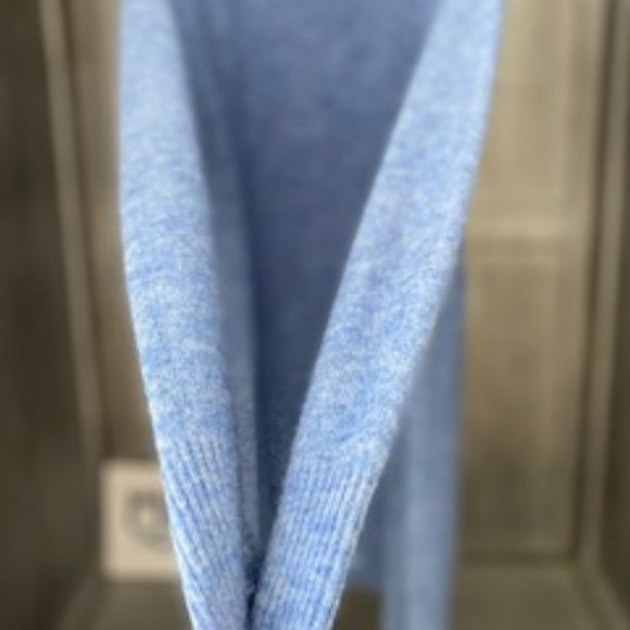 Pale Blue Long Cardigan - Picture 3 of 5